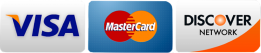 Visa MasterCard American Express Discover